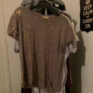 Democracy size L womens top